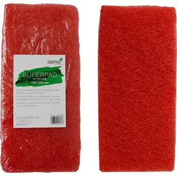 Podlahový mycí stroj Pad červený 120 x 250 mm