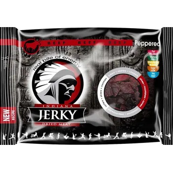 Sušené maso Indiana Jerky Beef Peppered