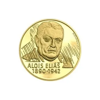 Alois Eliáš - 1 Oz zlato Proof