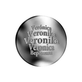 Česká jména - Veronika - stříbrná medaile