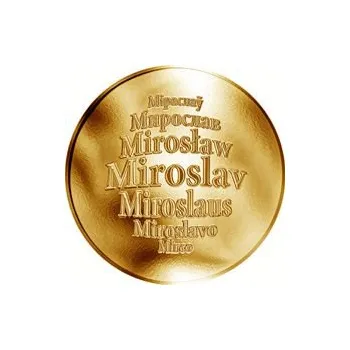 Česká jména - Miroslav - zlatá medaile