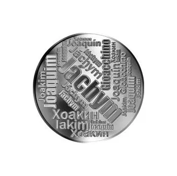 Česká jména - Jáchym - velká stříbrná medaile 1 Oz