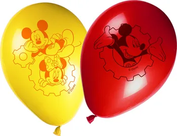 Party dekorace Procos Mickey Mouse 8 ks balónků 28 cm