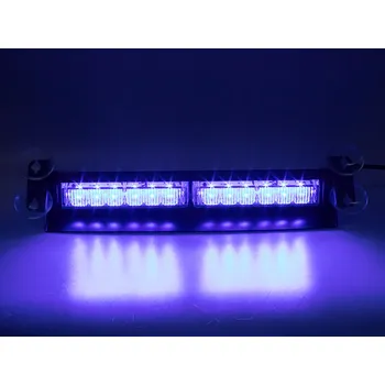 Přídavný světlomet x PREDATOR LED vnitřní, 12x3W, 12-24V, modrý, 356mm, ECE R10