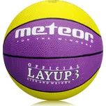 Meteor Layup 3 žlutá/fialový