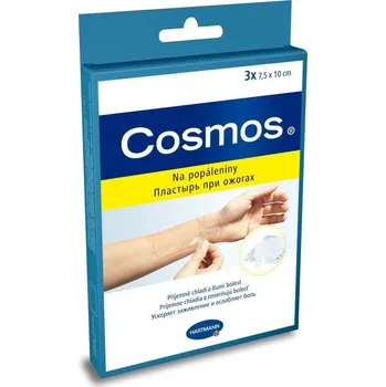 Hartmann Cosmos na popáleniny 7,5 x 10 cm 3 ks