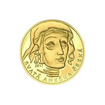 2017 - Proof - Svatoanežské dukáty - 2 dukát Au