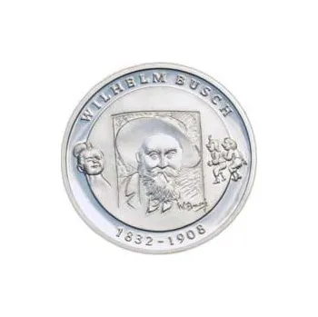 2007 Wilhelm Busch Silver Proof 10 Eur