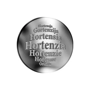 Slovenská jména - Hortenzia - velká stříbrná medaile 1 Oz
