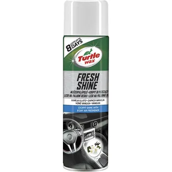 Turtle Wax ® Lesk na palubní desku s osvěžovačem vzduchu - Vanilka 500ml