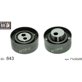 napinaci kladka, 96098279,96098278,0000081820,081820,, DEXWAL, 03-643