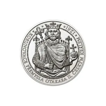 Sběratelství Korunovace Přemysla Otakara II českým králem - stříbro b.k.
