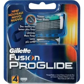 Gillette Fusion Proglide hlavice 4 ks