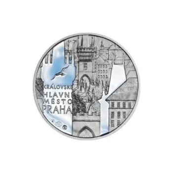 Královské hlavní město Praha - stříbro 1 Oz Proof