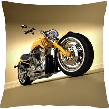 Polštář Polštář motorky 26 Mybesthome 40x40 cm Varianta: Povlak na polštář s výplní, 40x40 cm