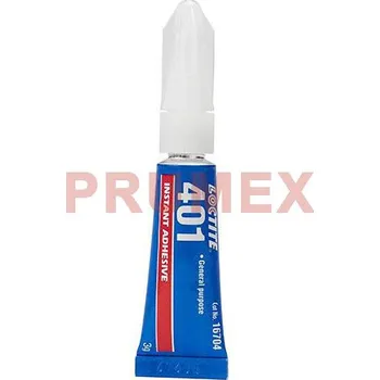 Průmyslové lepidlo Loctite 401 - 3 g vteřinové lepidlo tuba