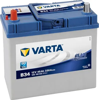 Autobaterie Varta Blue Dynamic B34 12V 45Ah 330A