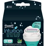 Wilkinson Sword Intuition náhradní hlavice 3 ks