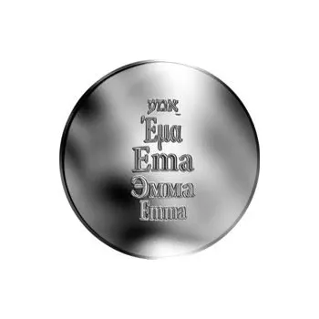 Česká jména - Ema - stříbrná medaile