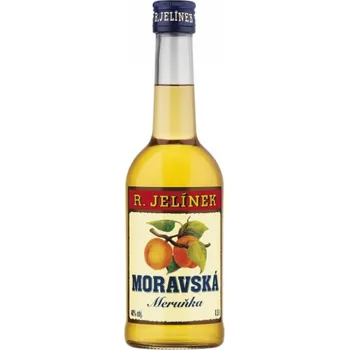 Alkoholický nápoj Rudolf Jelínek Moravská meruňka 40 %