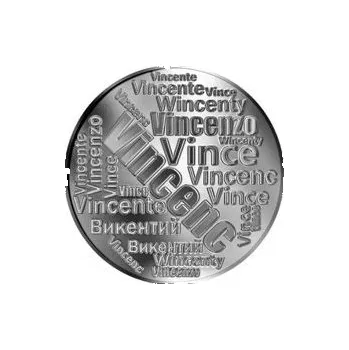Česká jména - Vincenc - velká stříbrná medaile 1 Oz