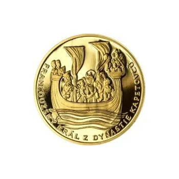 Volný čas Ludvík IX. Francouzský - 800. výročí narození zlato b.k.