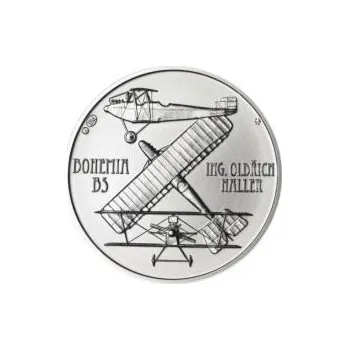 Letadlo Bohemia - 1 Oz stříbro b.k.