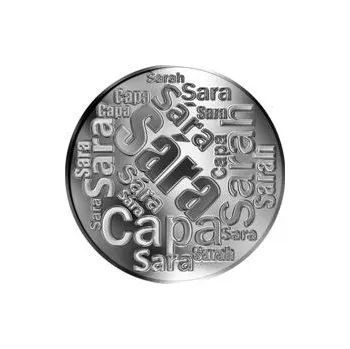 Česká jména - Sára - velká stříbrná medaile 1 Oz