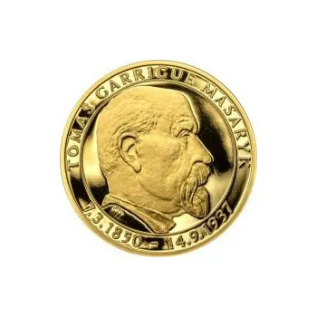 70 let od úmrtí Tomáše Garrigue Masaryka - zlato Proof