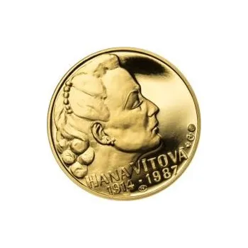 Hana Vítová - 100. výročí narození zlato proof