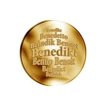 Volný čas Česká jména - Benedikt - zlatá medaile