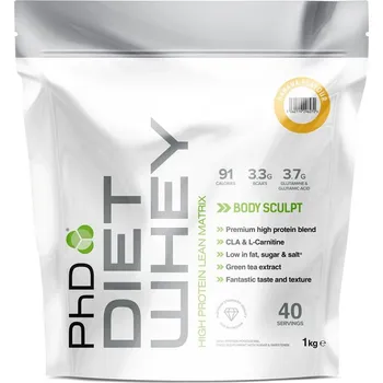 PHD Nutrition Diet Whey 1000 g, banán