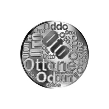 Česká jména - Oto - velká stříbrná medaile 1 Oz