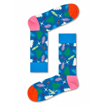 Pánské ponožky Happy Socks Tree Sock TRE01-6000 S-M (36-40)