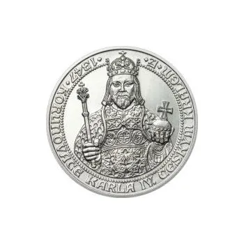 660 let od Korunovace Karla IV. českým králem - Ag b.k.