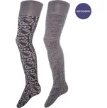 EWERS dětské punčocháče tights vzor love černá 98/104 cm