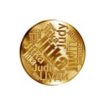 Česká jména - Jitka - velká zlatá medaile 1 Oz