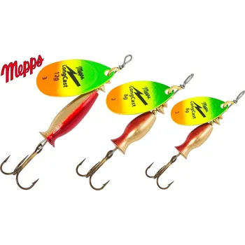 Nástraha MEPPS rotační třpytka Aglia Long Cast Tiger velikost: 5/24 g