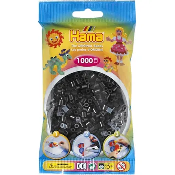 zažehlovací korálek HAMA Zažehlovací korálky MIDI černé