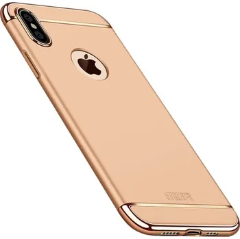 Pouzdro na mobilní telefon MOFI luxusní kryt pro iPhone XS Max - zlatá