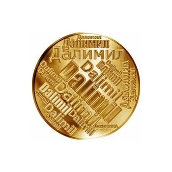 Česká jména - Dalimil - velká zlatá medaile 1 Oz