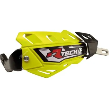 Chránič ruky pro motocykl Kryty rukou, blastry RTECH FLX ALU neon žluté
