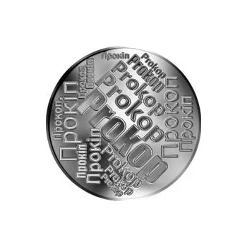 Česká jména - Prokop - velká stříbrná medaile 1 Oz