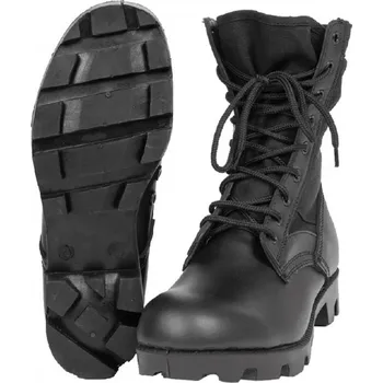 Těžké boty Mil-TEC US Jungle Panama černé
