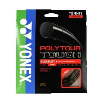 Struna na výplet tenisové rakety Yonex tenisový výplet POLY TOUR TOUGH 1,25