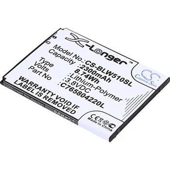 Baterie k notebooku Baterie Cameron Sino CS-BLW510SL za BLU C765804220L - neoriginální