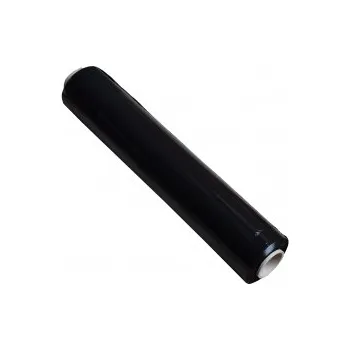 Zakrývací fólie na malování CZ výrobce Fixační folie 2,1 kg, černá, 23 my, role šíře 50 cm, dutinka 200g FIX21200CERNA