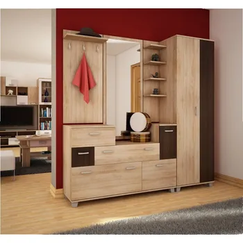 Předsíňová stěna (předsíň) Grand se skříní - Moderní předsíňová stěna