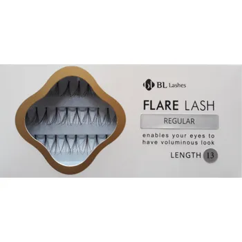 Umělé řasy BL LASHES REGULAR - trsy standartní s uzlíkem Varianta: standartní 13 mm