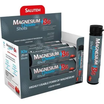 Salutem Pharma Magnesium Chelate + B6 cherry 10 x 25 ml